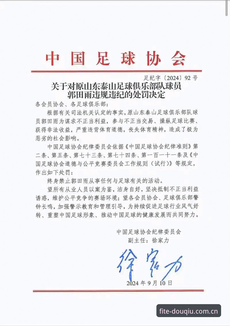 足协第三批禁足名单深度解读：如何在斗球官方版追踪赛事诚信指南
